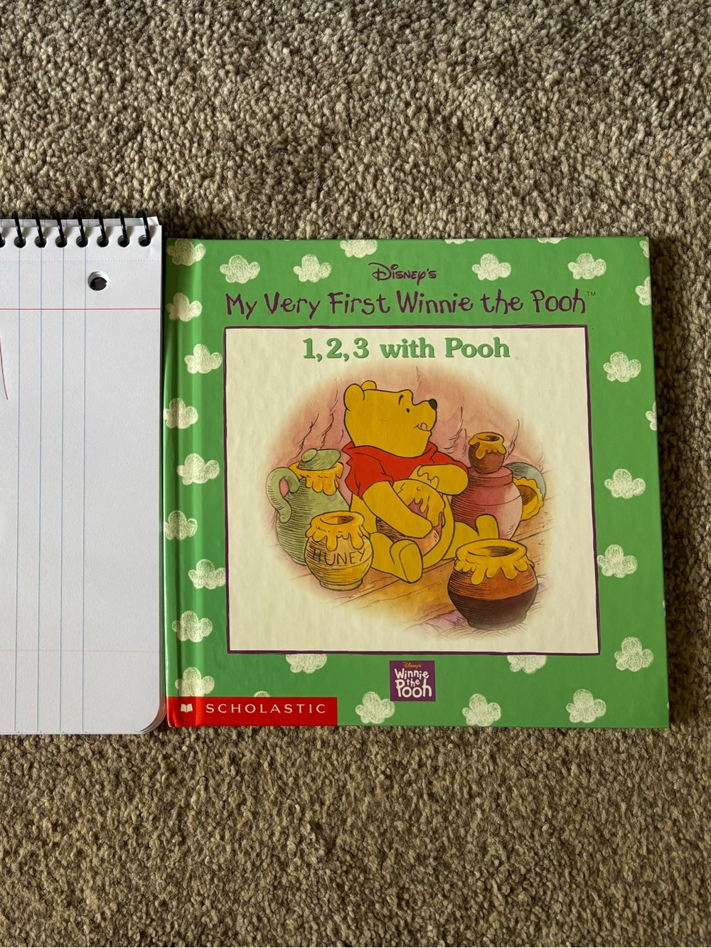 Disney's My Very First Winnie the Pooh 1,2,3 with Pooh Book 1999